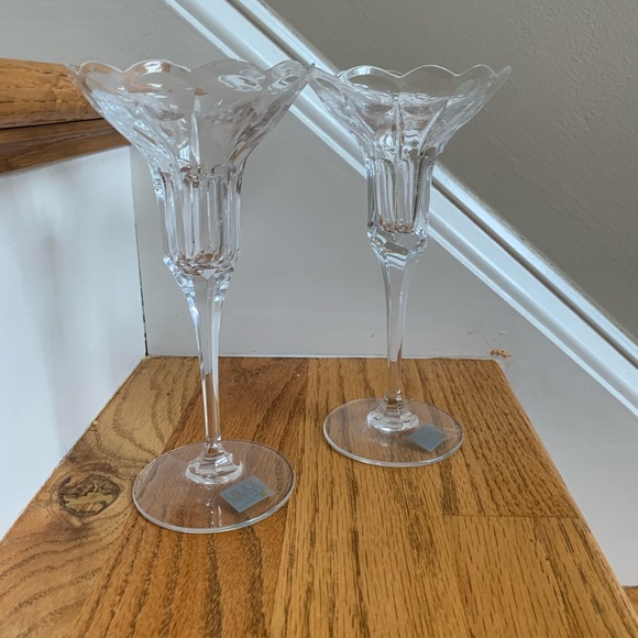 Mikasa Crystal Candlesticks - Picture 5 of 5
